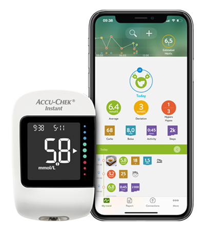 Accu-Chek Instant with mySugr app